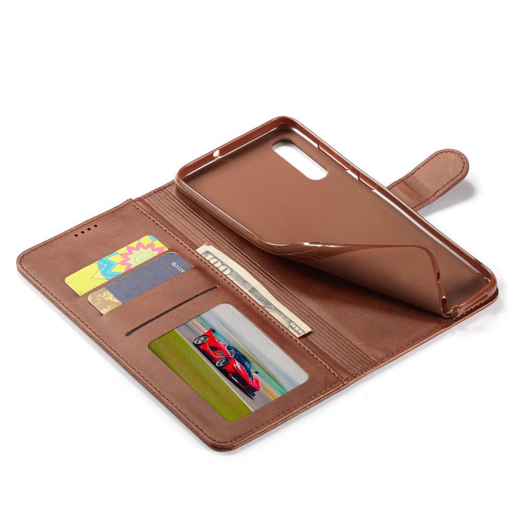 LC.IMEEKE Leather Flip Wallet Case for Samsung A57/A56/A55/A54/A37/A17/A16