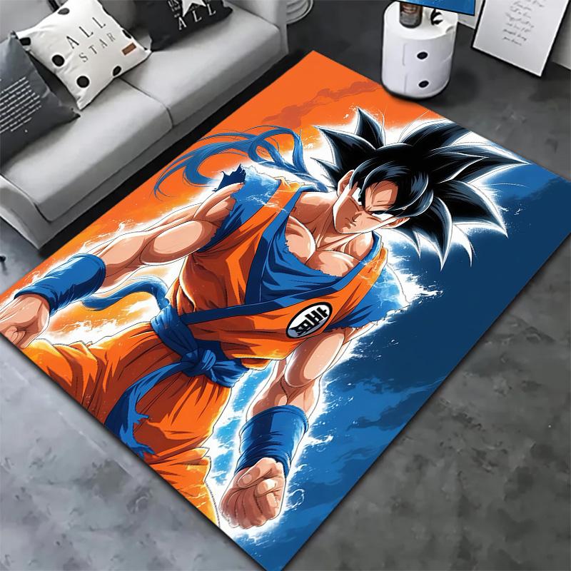Son Goku Carpet Rug For Living Room Bedroom Home Sofa Decoration,kids Play Nonslip Floor Mat