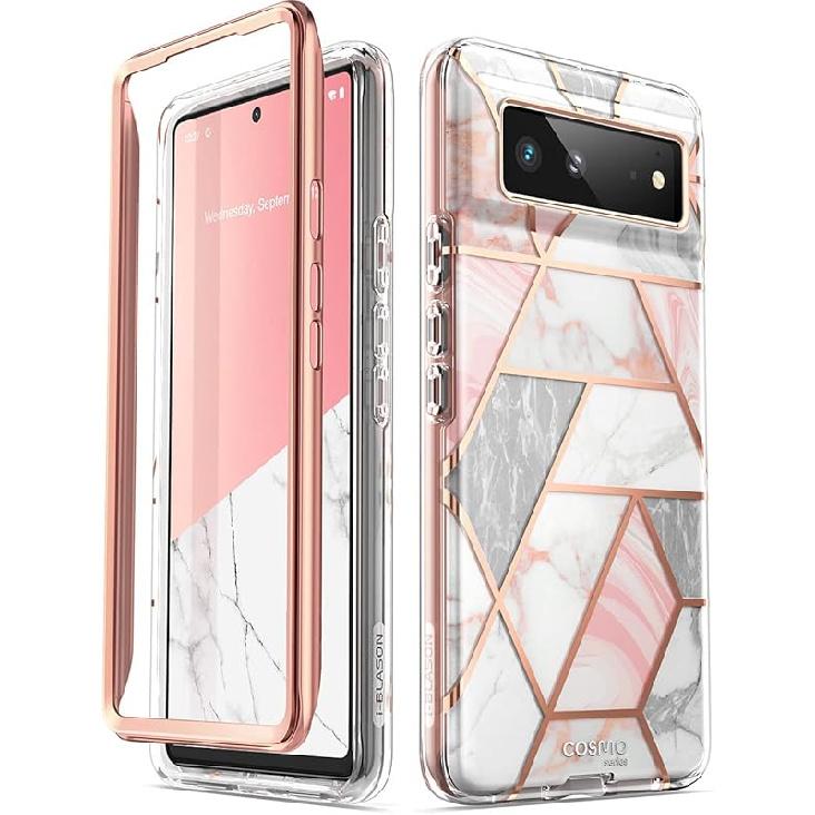 i-Blason Cosmo Protective Case for 6.4-Inch Google Pixel 6 (2021), Ocean