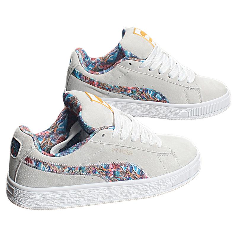 Retro Women's Bread Shoes Autumn Low-top Student Casual Shoes Soft-soled Versatile Board Shoes