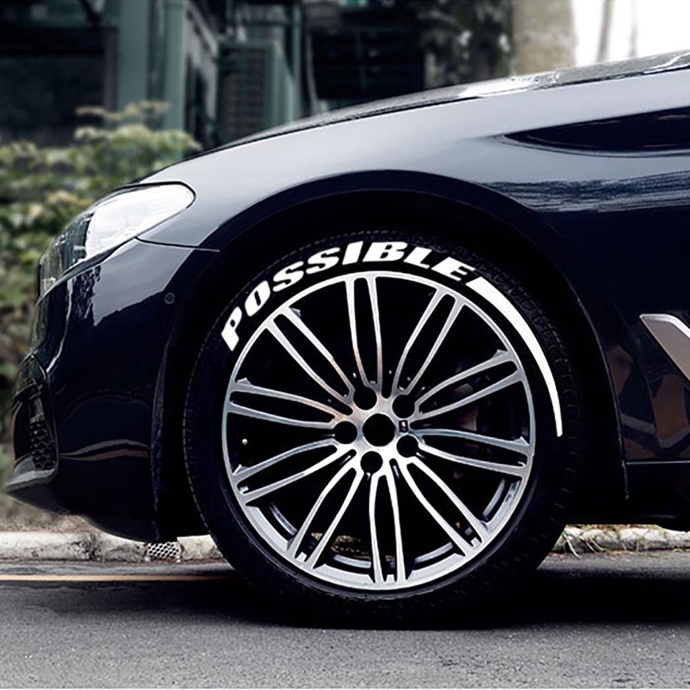 Car Tire Wheel Sticker Universal 3D Logo Custom Style Wheel Letter Decor Decal Car Tire Wheel Sticker Universal 3D Logo Custom Style Wheel Letter Decor Decal