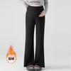 Maternity Glutinous Rice Pants Spring, Autumn and Winter Outer Wear Wide Legs Loose Large Size Casual Fashion Leggings Velvet Thickened Warm