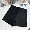 Short Pants for Women Spring/summer High Waist Black Base Trousers Versatile Tight Fit Slim Sexy A-line Hot Pants for Wearing Outside