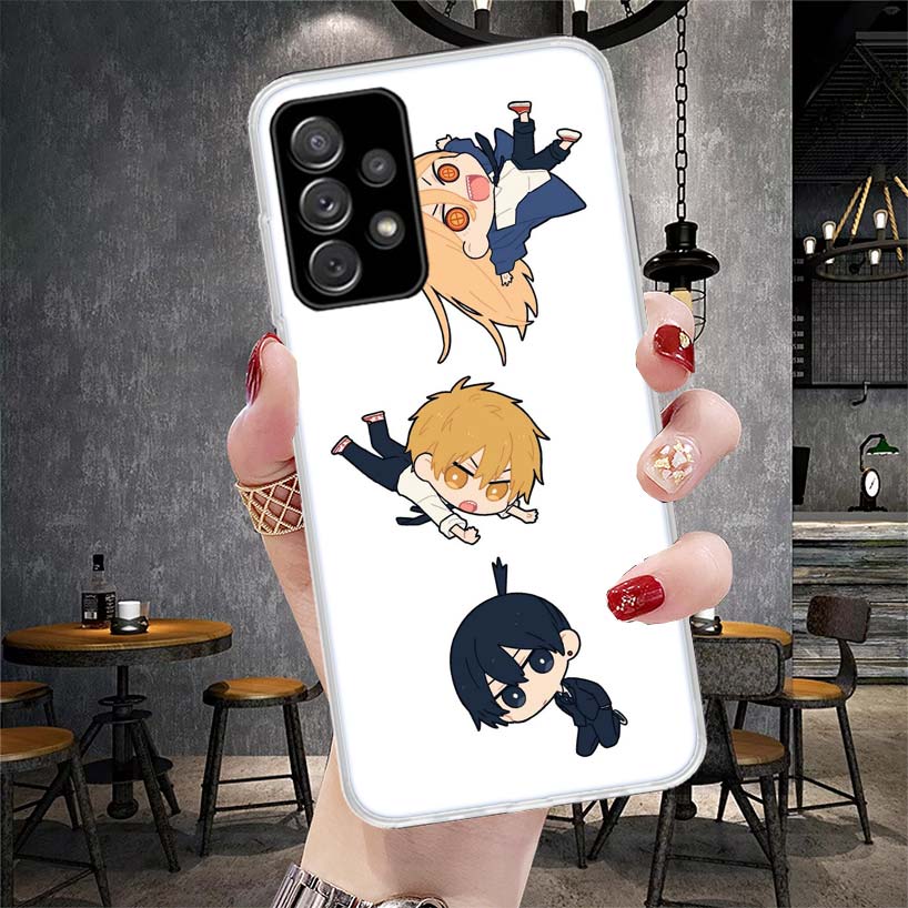 C-Chainsaw Mans Cute Soft Phone Case For Samsung Galaxy S22 S23 S24 S25 Edge S26 Ultra S20 FE S21 Plus + Fundas Coque Galaxy S20
