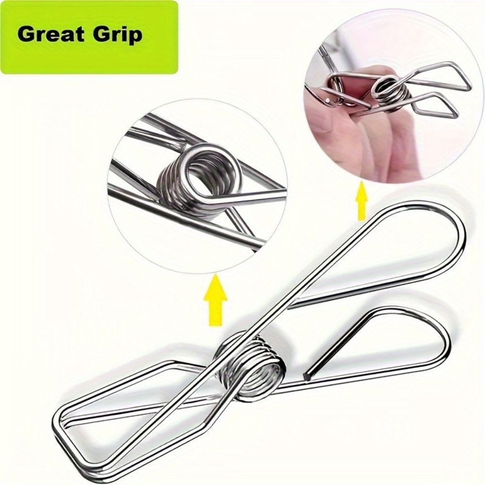 1pc Sock Drying Rack With 30 Hooks Stainless Steel Rotatable Hanger Windproof Drip Hanger Foldable Sock Hanger