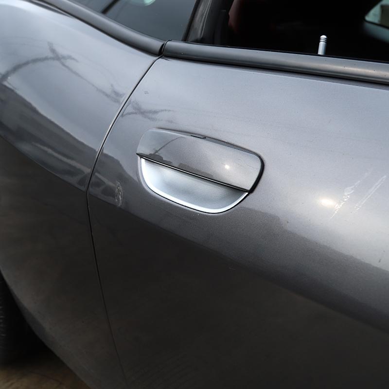 Ca ABS Maniglia esterna della porta Ciotola Ornamento Decorazione Adesivo adatto per Dodge Challenger dal 2015 in su Accessori esterni