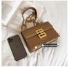 Trendy Retro Women's Single-Shoulder Chain Bag with Lock Buckle