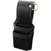 Fujiya (Fujiya) Crimp 2-Tier Holder, Black Gold, Light PU Leather Series, AH-12BG