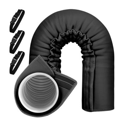 Portable AC Hose Insulation Cover 5/9.1inch Portable AC Insulated Hose Cover Energy Saving Insulated Exhaust Sleeve Accessories