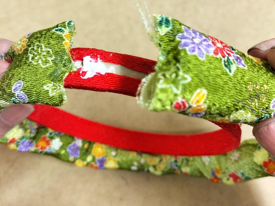 Chirimen Craft Kit Day Pukupuku Wreath - Children's