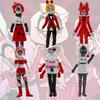 4-inch Hell's Inn Clown Doll Model Toy Set Of 6 Plastic/resin Material