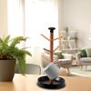 Coffee Mug Cup Rack Storage Shelf Dryer Teacup Tree Stand Small Organizer for Office