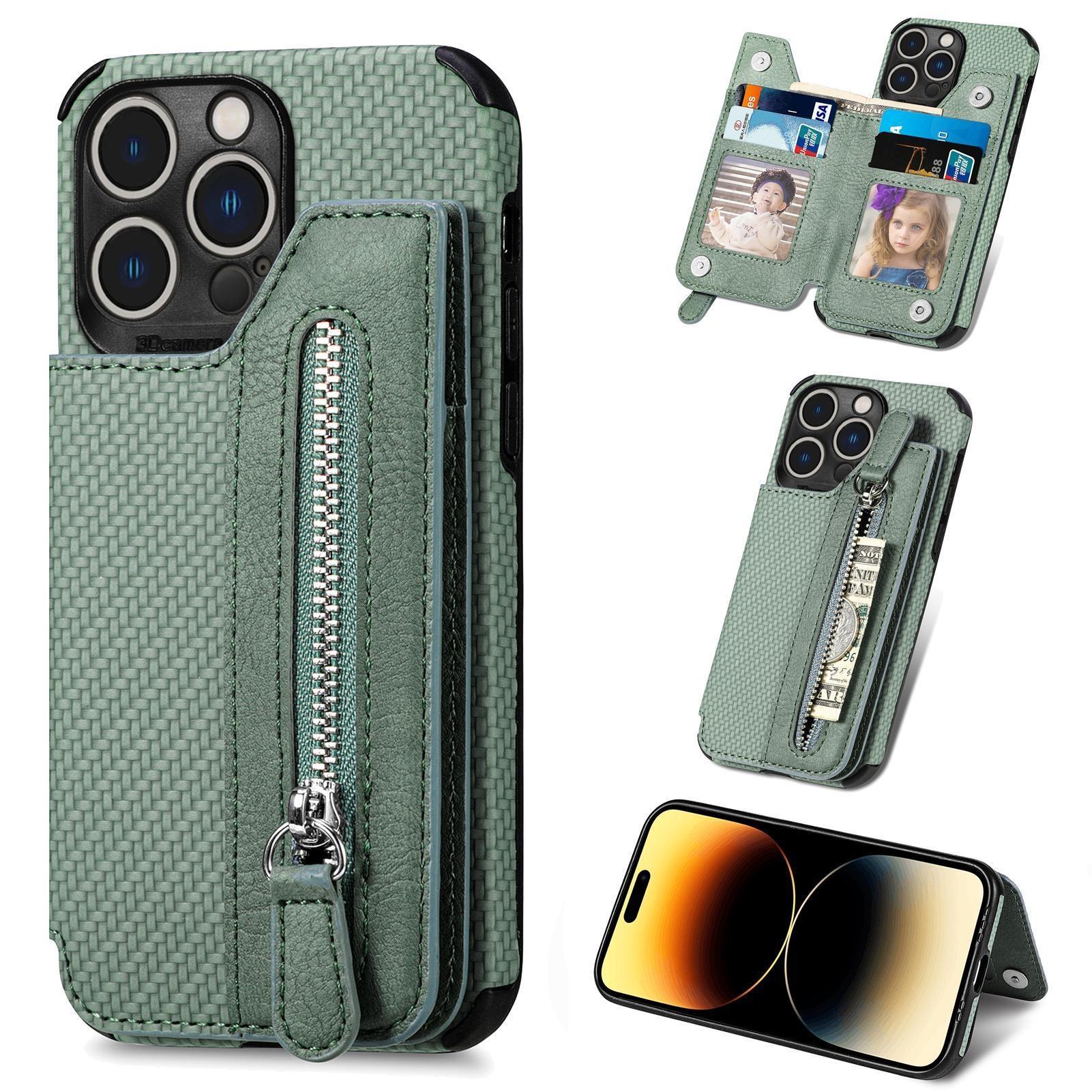 

Кожаный чехол-книжка с магнитной кнопкой и слотом для карт для iPhone 15 14Plus 13 12 11 Pro Max XSMAX для Samsung S24 S23 S22 S21 S20Ultra Plus A15 A25 Samsung A15 зелёный