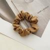 1Pc Small 7cm Hair Ring Silk Satin Hair Scrunchies Simple Versatile Ponytail Holder Sweet Solid Color Headwear Accessories Women
