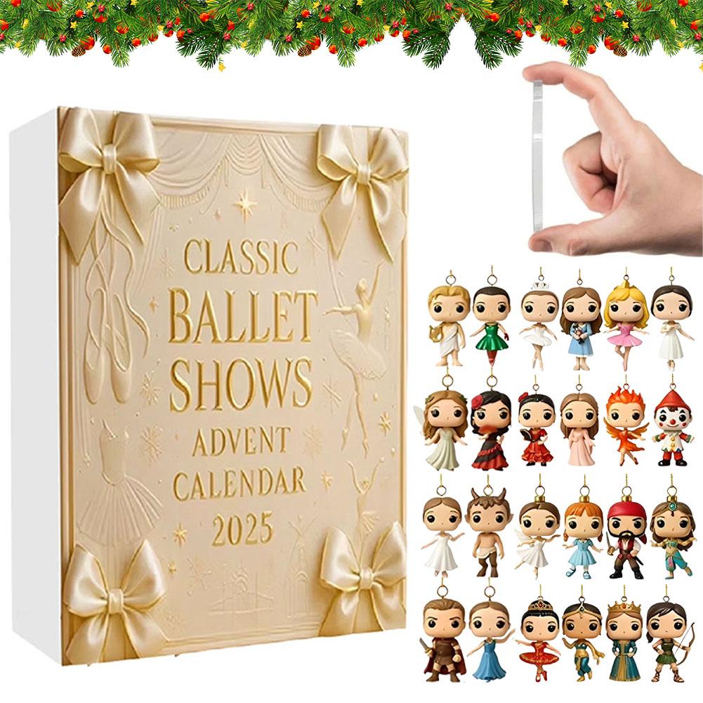 2025 Advent Calendar 24 Days Countdown Calendar With Musical Character Collectibles Advent Calendar Christmas Decorations