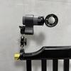 Portable Easy Installation Desktop Clamp with Anti Slip Rubber Pad for Secure Grip on Fan Light Microphones and More