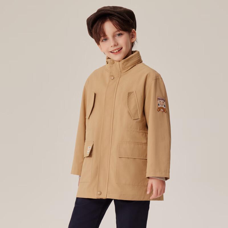 PawinPaw Boys' Cartoon Bear Woven Jacket