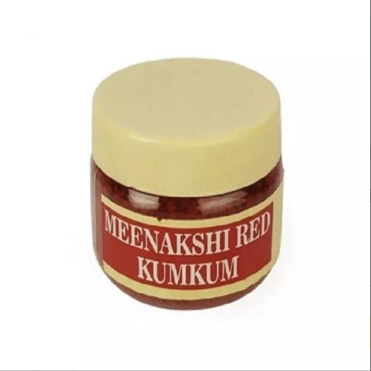

Синдур (Кумкум): красный порошок для тилака (30 г), Meenakshi Red Kumkum, Naachas