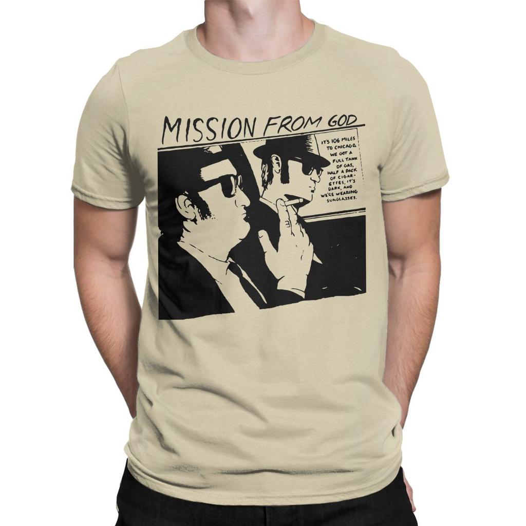 The Blues Brothers T Shirts for Men Pure Cotton Crazy T-Shirts Round Collar Tee Shirt Short Sleeve Clothing Plus Size