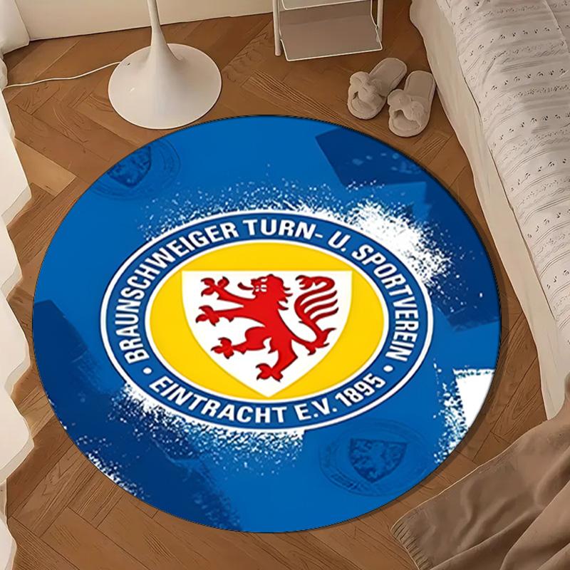 Braunsch-weiger Sports Emblem Round Mat Home Decor, Chair Rug For livingroom,Bedroom, Doormat Home Decor Birthday Gift Christmas Gifts