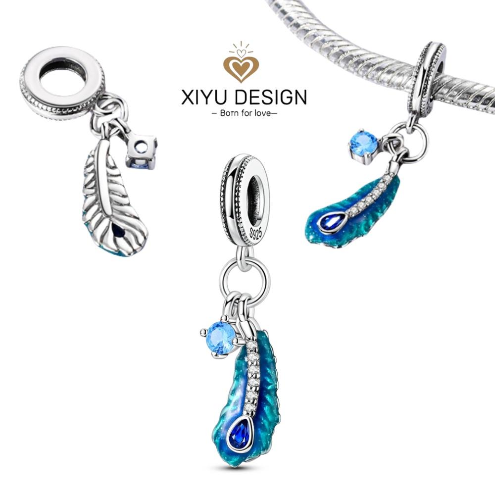 Splittable Mother Daughter Dangle Charm Bead Component Bead Components Compatible With Authentic Original Bracelet High Quality Fine Jewelry Designed