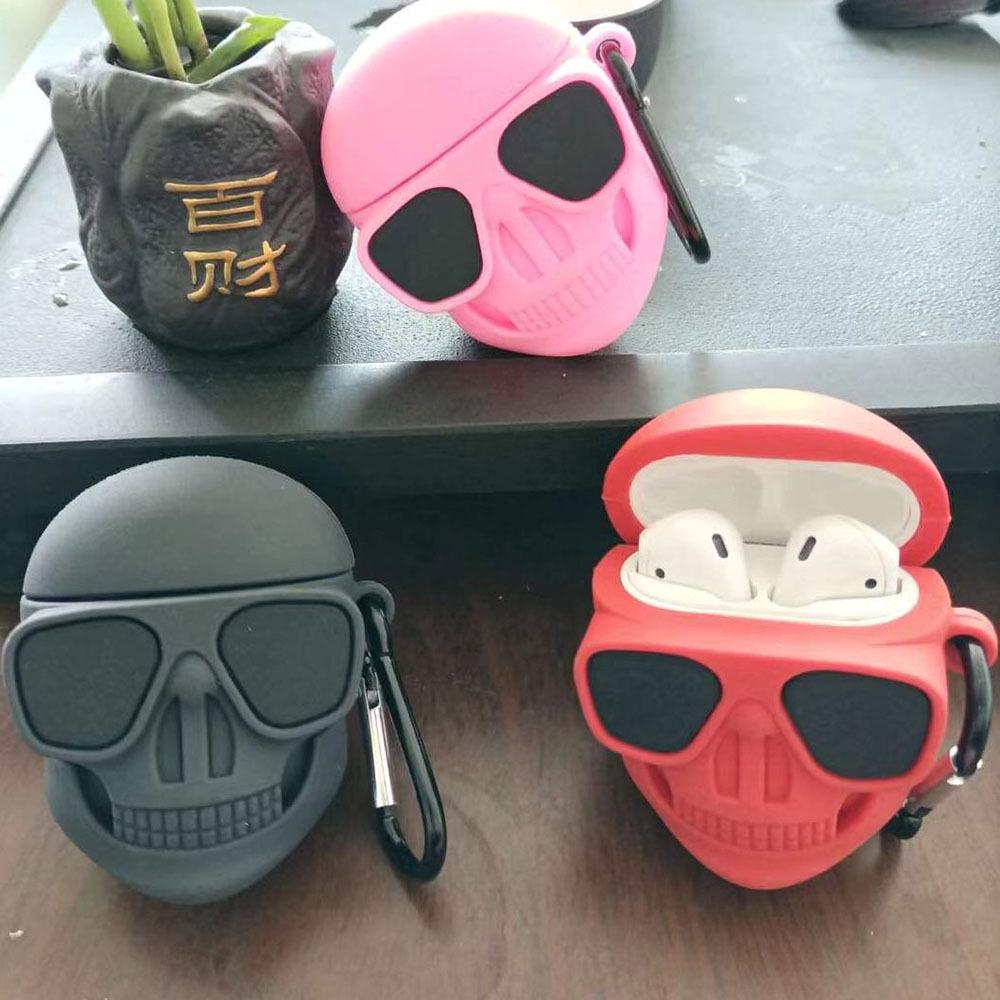 Apple AirPods 3rd Gen Cartoon 3D Skull Protective Case AirPods Pro 3 (2025 version)
