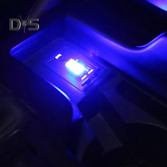 Oświetlenie nastrojowe w samochodzie Oświetlenie otoczenia LED USB Wtyczka USB Dekoracja lampka nocna Uniwersalne akcesoria do wnętrza samochodu