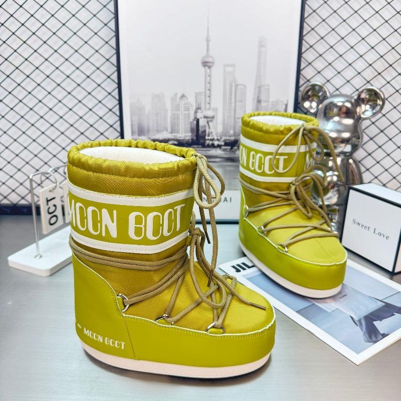 Mao Mao Moon Boots, Ruffian Young Inner Height Increase, Non-slip Warm Thick-soled Snow Boots for Women
