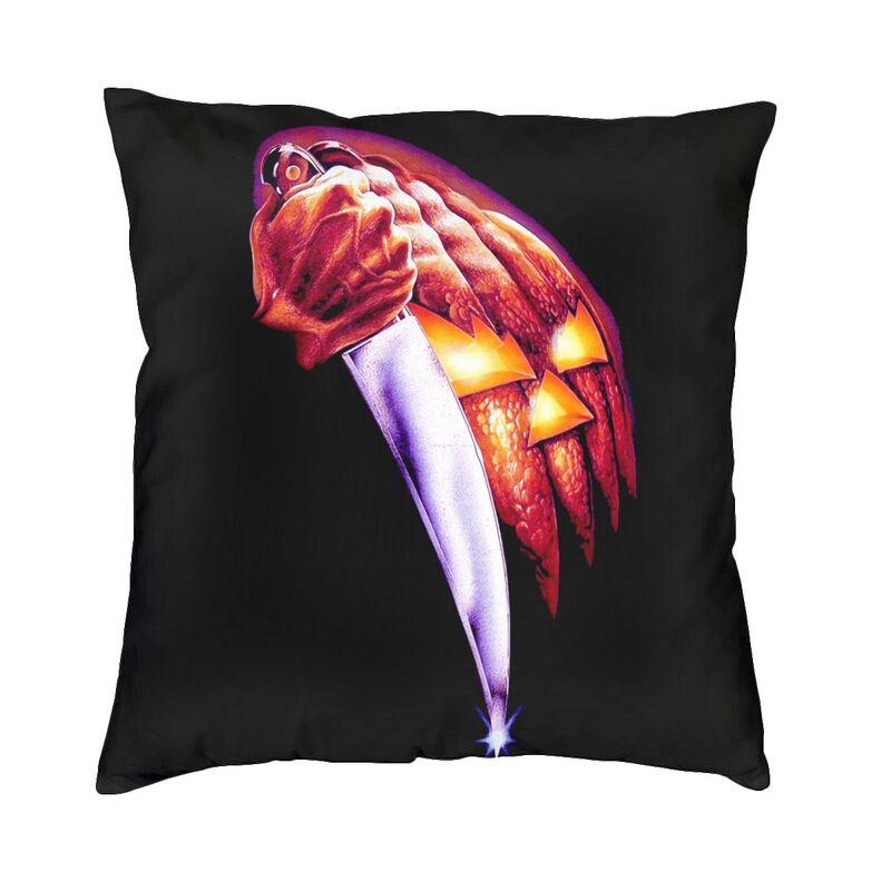 Stripes And Bats Nordic Throw Pillow Cover Home Decor Goth Occult Witch Halloween Chair Cushion Xcm Decorative Cushions