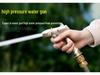High-Pressure Car Wash & Garden Hose Nozzle with Brush - Multi-functional for Rinsing, Watering, and Cleaning.