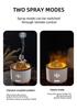 Large Capacity Volcano Bubble Ring Aroma Diffuser Humidifier with Crackle Design for Home Use