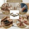 Sewing Machine Theme Bracelet For Craft Lovers Adjustable Vintage Design With Measuring Scale