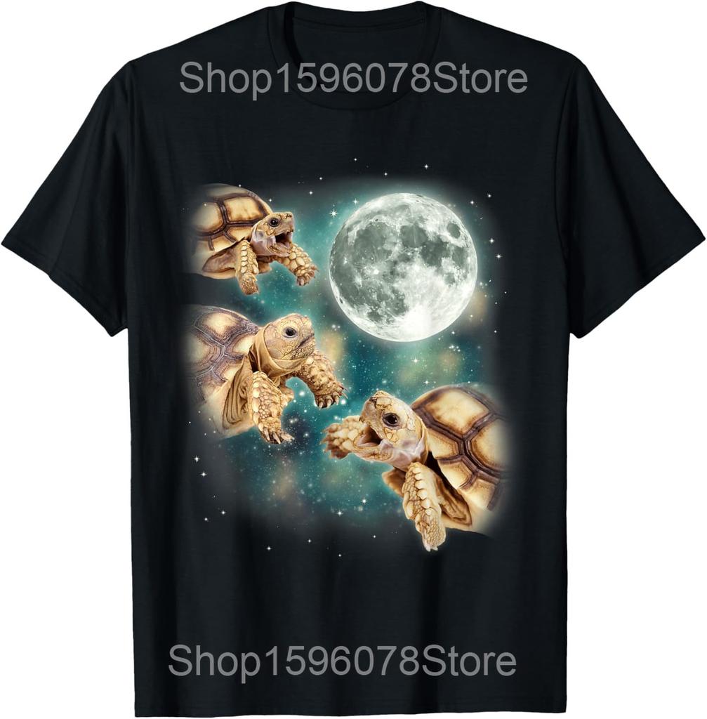 Types of Turtle Wildlife Mountain Meme T Shirts Men Humor Streetwear Tee Shirt Short Sleeve Unisex Types of Turtle Clothing