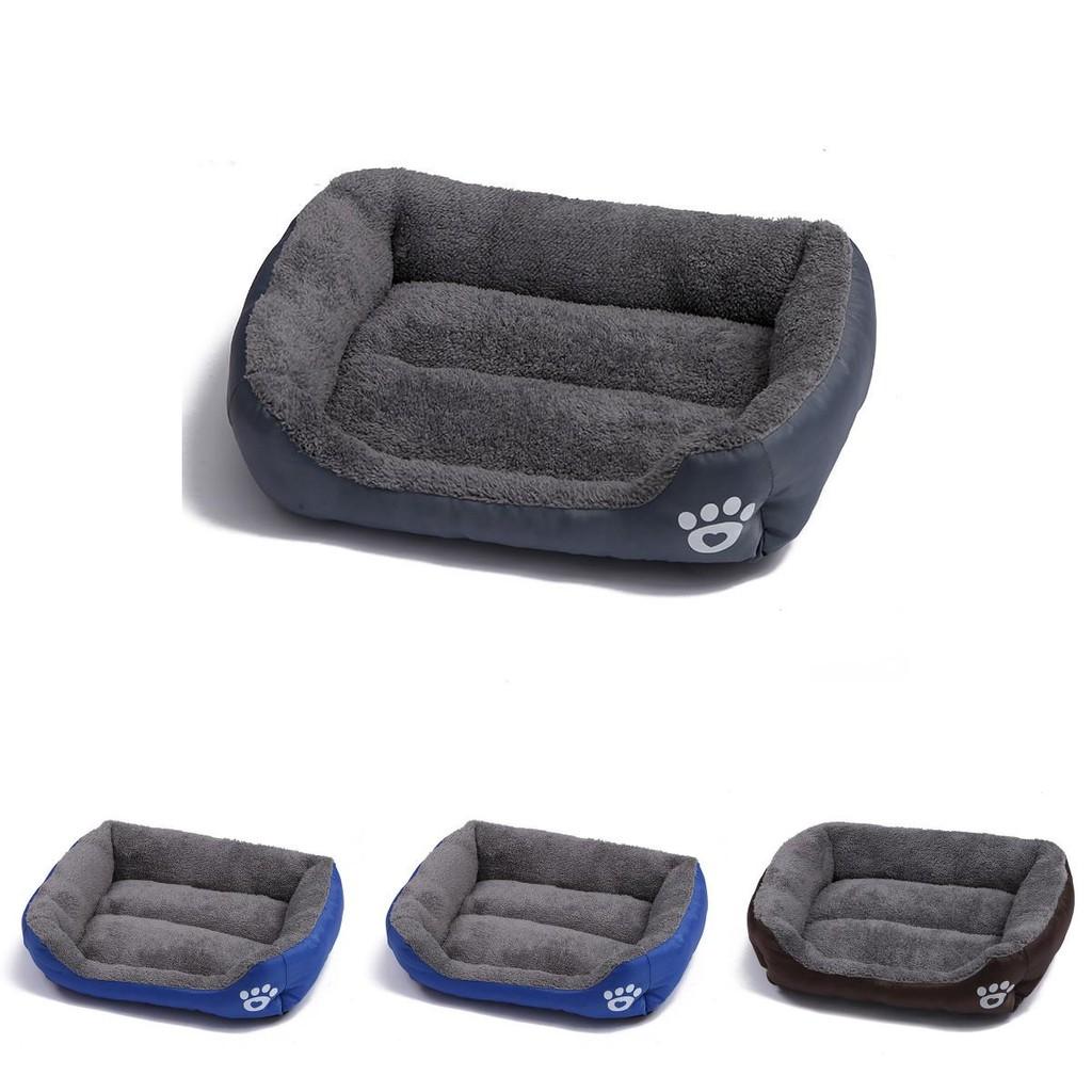 Plush Orthopedic Large Dog Beds With Soft Polyester Material