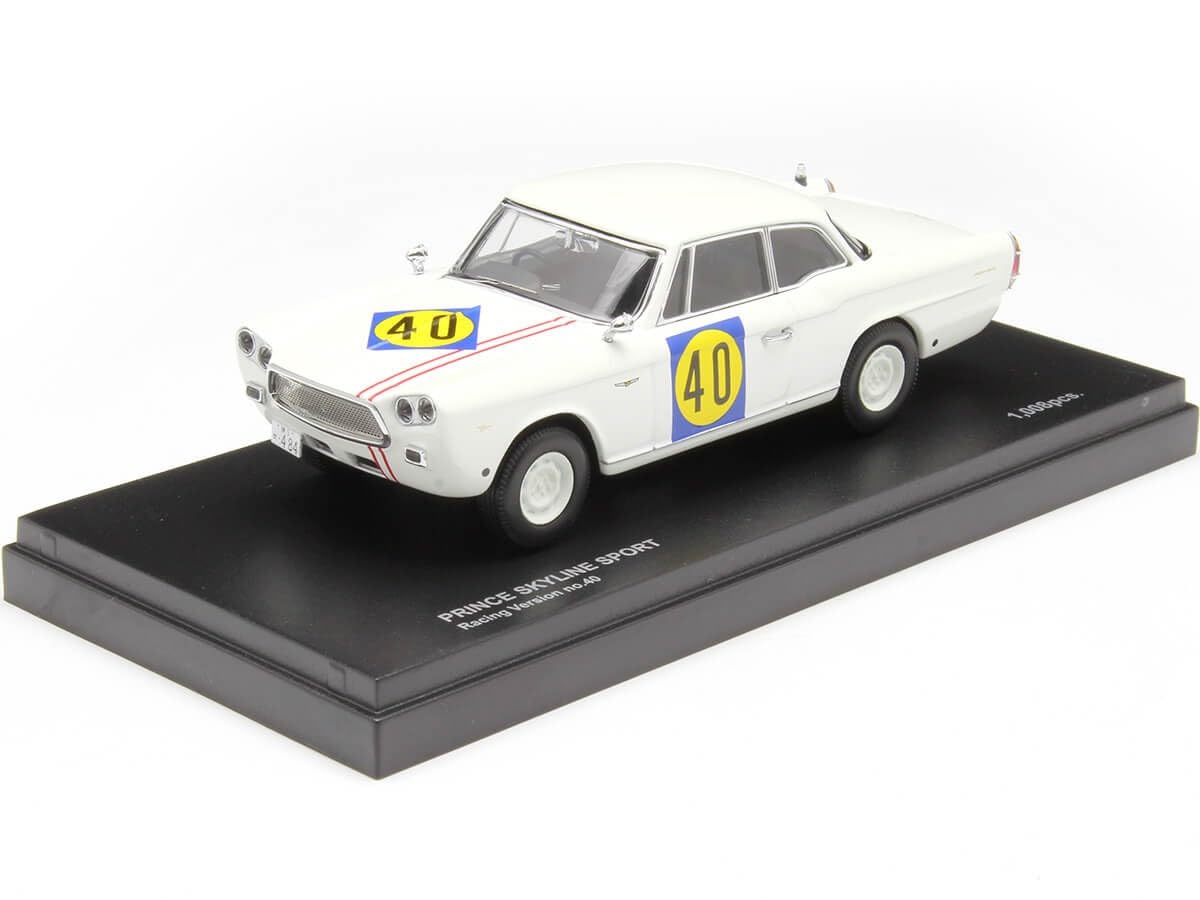 

Kyosho Original Prince Skyline Sports Coupe Racing 40 Finished Product 1/43 No.