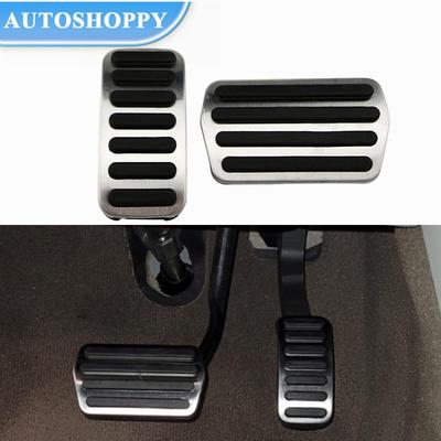 Edelstahl-Autopedalabdeckung für Volvo V40 C30 C70 S40 2013–2018, Gaspedal, Kraftstoff, Gas, Bremspedal, Pad-Abdeckungen, Zubehör