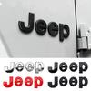 1 Stück Auto Front Hinten Logo Auto Kühlergrill Emblem Aufkleber für Jeep Renegade Compass Grand Cherokee JK Wrangler Rubicon Zubehör