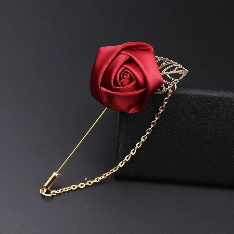 NEW Men's Advanced Chic Brooches Leaf Rabbit Pin Suit Shawl Lapel Pins Uxedo Corsage Hat Shirt Collar Pin Party Daily Accessory