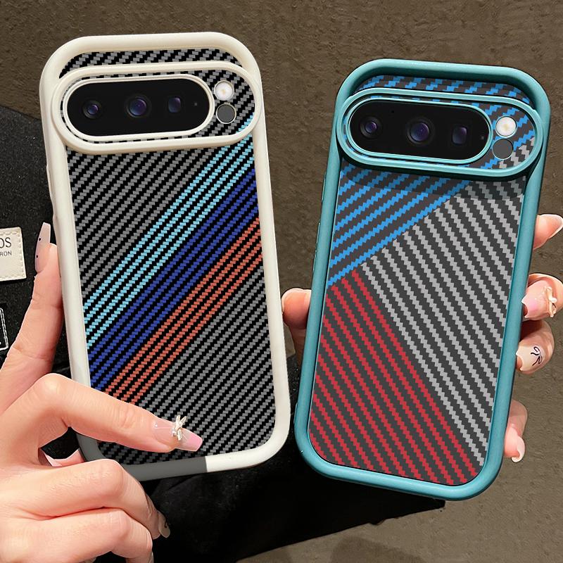 Stripe Pattern TPU Phone Case For Google Pixel 10 8 7 Pro 8A 9A 7A Pixel 9 10 Pro XL Shockproof Soft Silicone Protector Cover