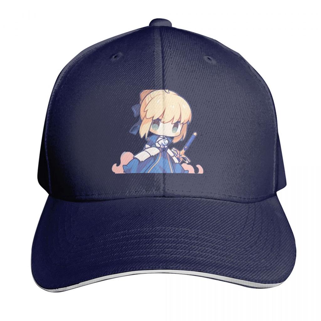 Saber FT Cute Anime Girl Chibi Style Baseball Cap Thermal Visor Beach Outing hats on offer party Hat Women Caps Unisexs