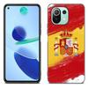 Spain Coat of Arms Flag Case For Xiaomi Mi 11 Lite NE 11i 10T 11T Pro A2 A3 Lite POCO F3 M3 M4 C31 X3 Pro NFC GT Black Cover