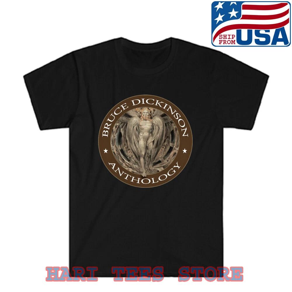 Bruce Dickinson Anthology Men s Black Size S to 5XL S