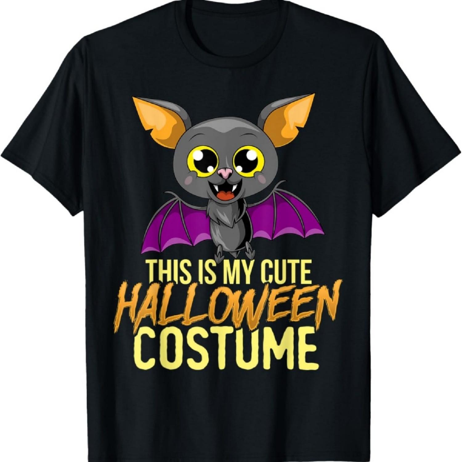 

Это мой милый хэллоуинский костюм жуткой летучей мыши Дракулы футболка XXXXXL чёрный