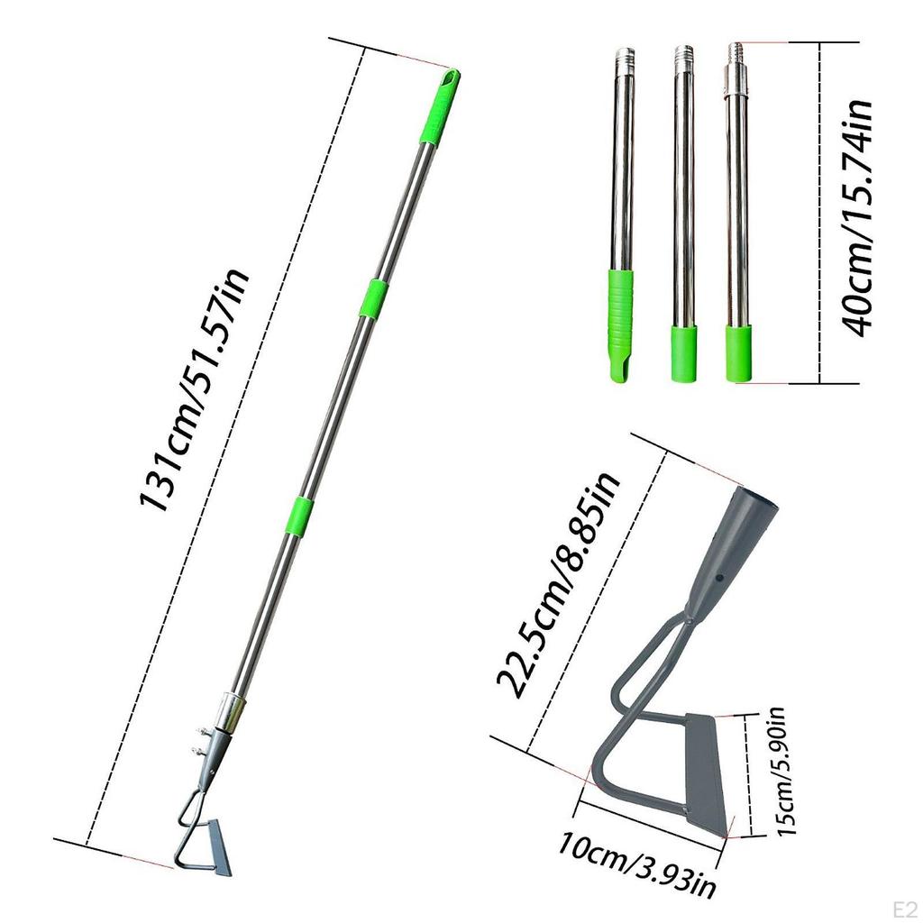 Cultivating Hoe for Garden Use, Long Handle Weeding Tool