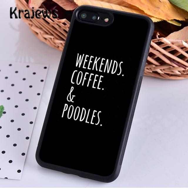 Funny Poodle Design Life Is Better With A Poodle Phone Case Cover For iPhone 17 Air 16 15 14 Plus 12 13 Pro Max