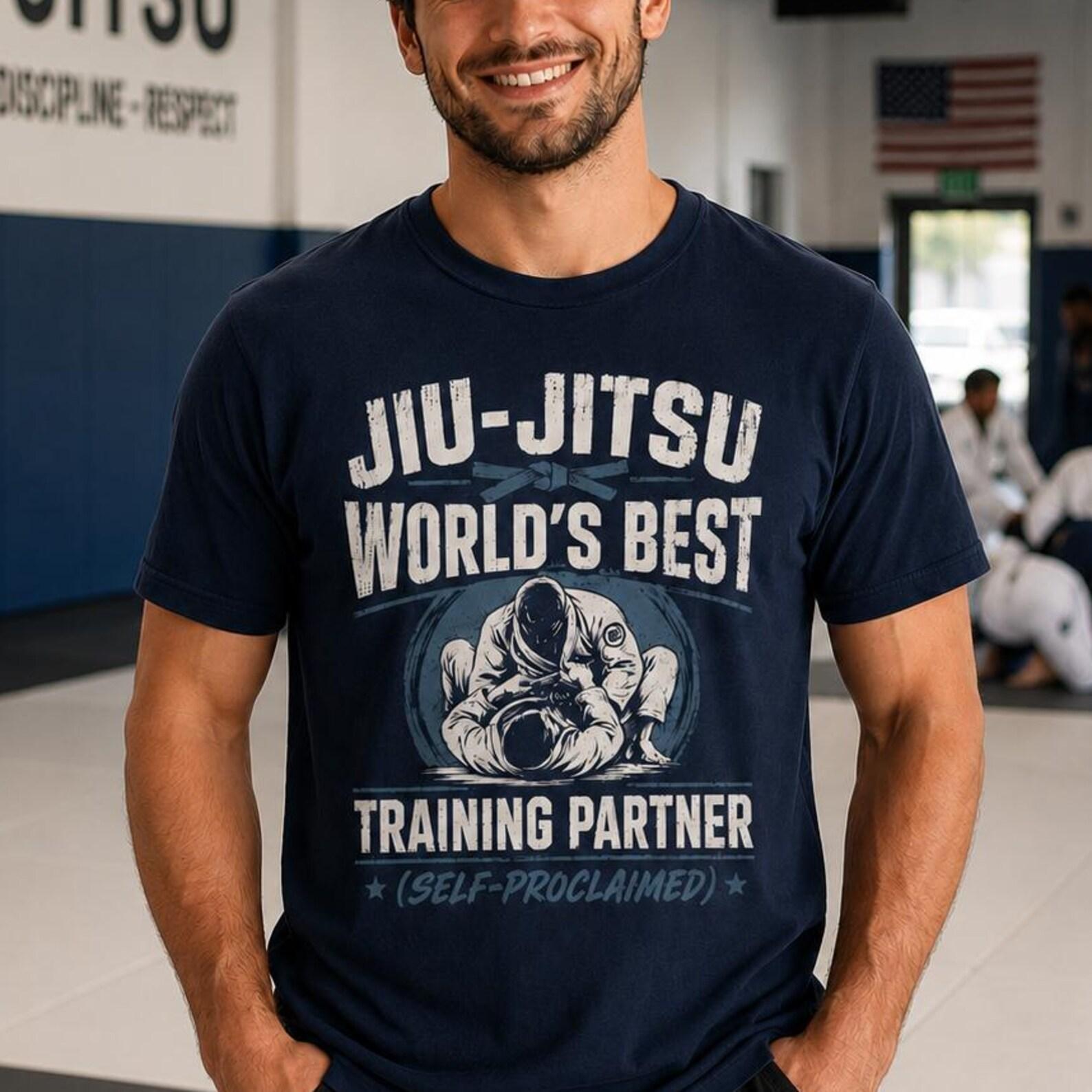 Jiu-Jitsu Funny T-Shirt, BJJ Graphic Tee, Brazilian Jiu Jitsu Gift, Martial Arts Shirt, Grappling Tee, BJJ Apparel L