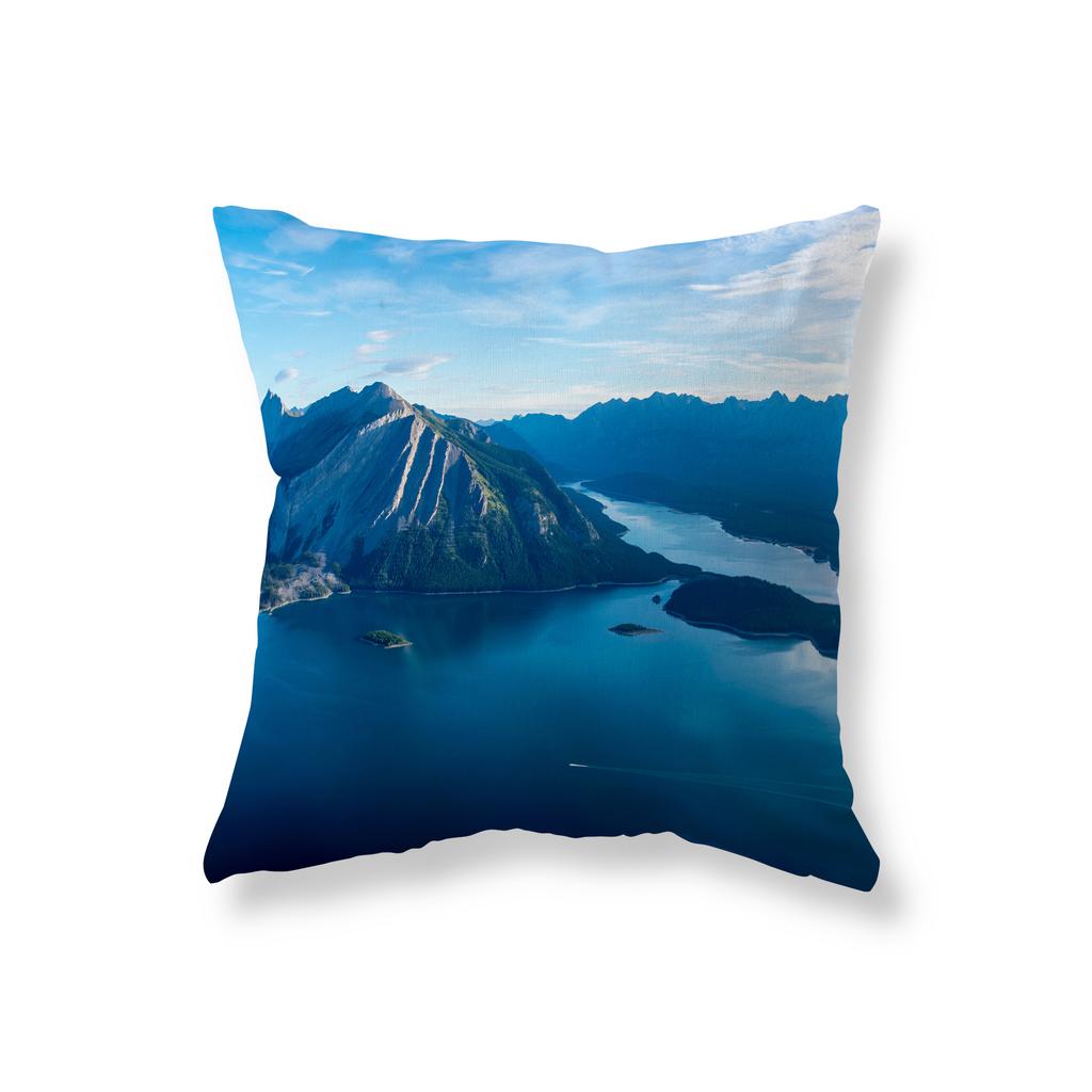 Nature Scenery Throw Pillow Covers Sofa Car Decorative Pillow Covers Chair Cushion Covers Room Aesthetics Home Decor 45x45cm
