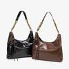 Large Capacity Commuter Women'S Bag Tote Bag Autumn And Winter High Sense Niche Retro Crossbody Shoulder Armpit Bag