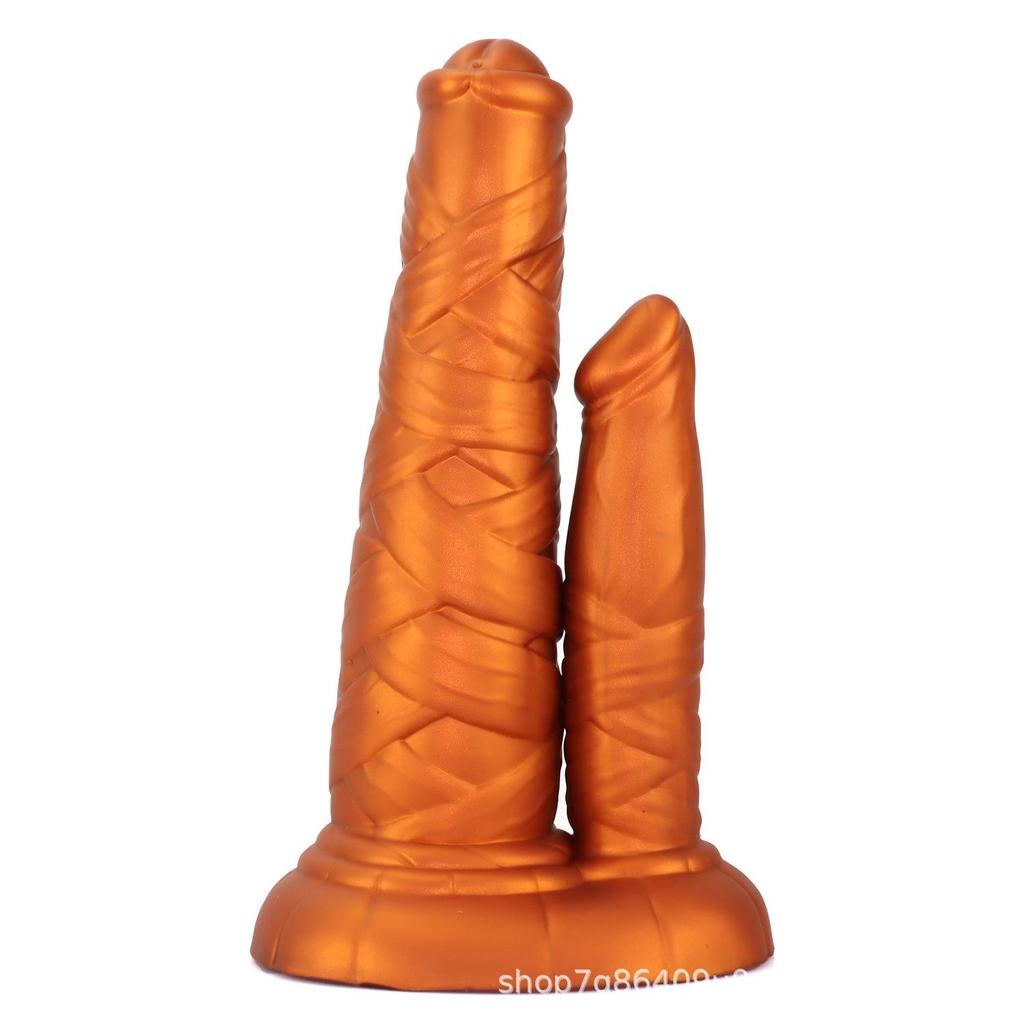 Dual-Headed Silicone Animal Anal Plug & Dildo for Men and Women