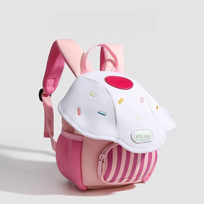 Neuer Süßer Mini-Pilz-Rucksack für Kindergartenkinder - Cartoon-Design für Jungen und Mädchen